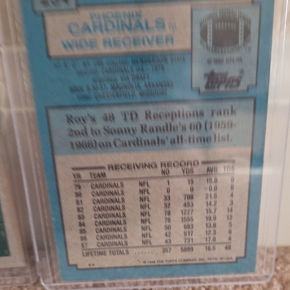 Topps Vintage Football Cards - Picture 5 of 10